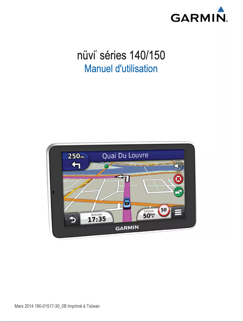Página 1 del manual Manual de usuario Garmin nüvi 144LMT