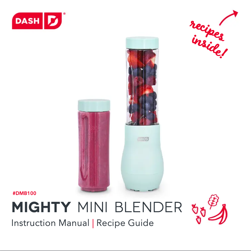 Page 1 de la notice Manuel utilisateur Dash Mighty Mini DMB100GBAQ06