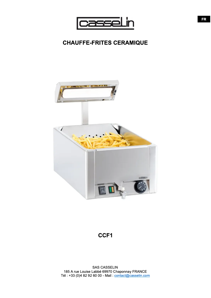Página 1 del manual Manual de usuario Casselin CCF1