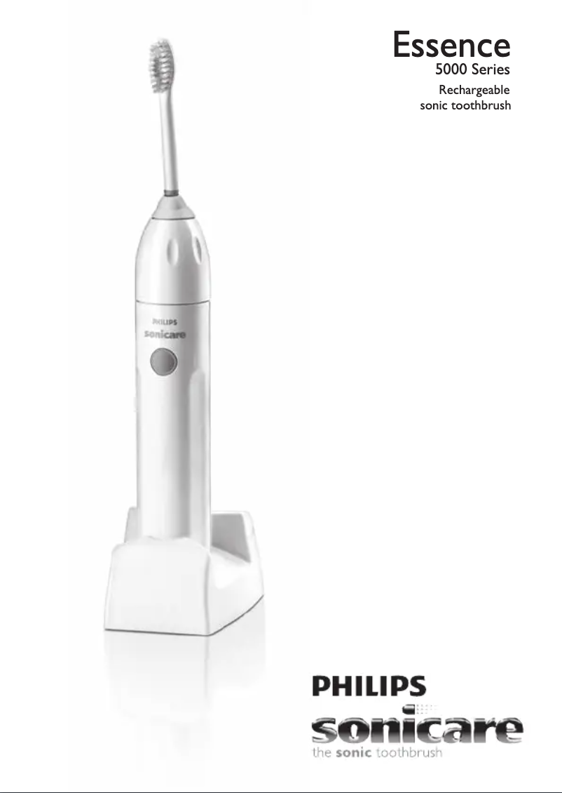 Página 1 del manual Manual de usuario Philips Sonicare Elite HX5910