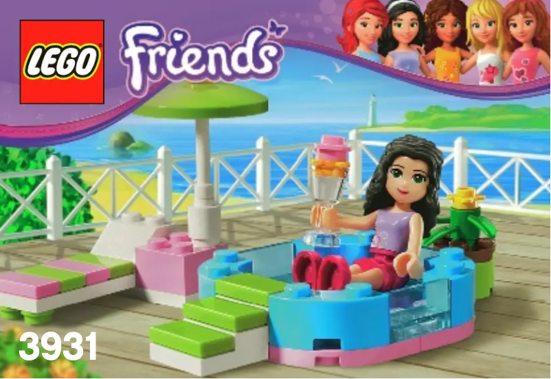 Page 1 de la notice Manuel utilisateur Lego Friends 3931
