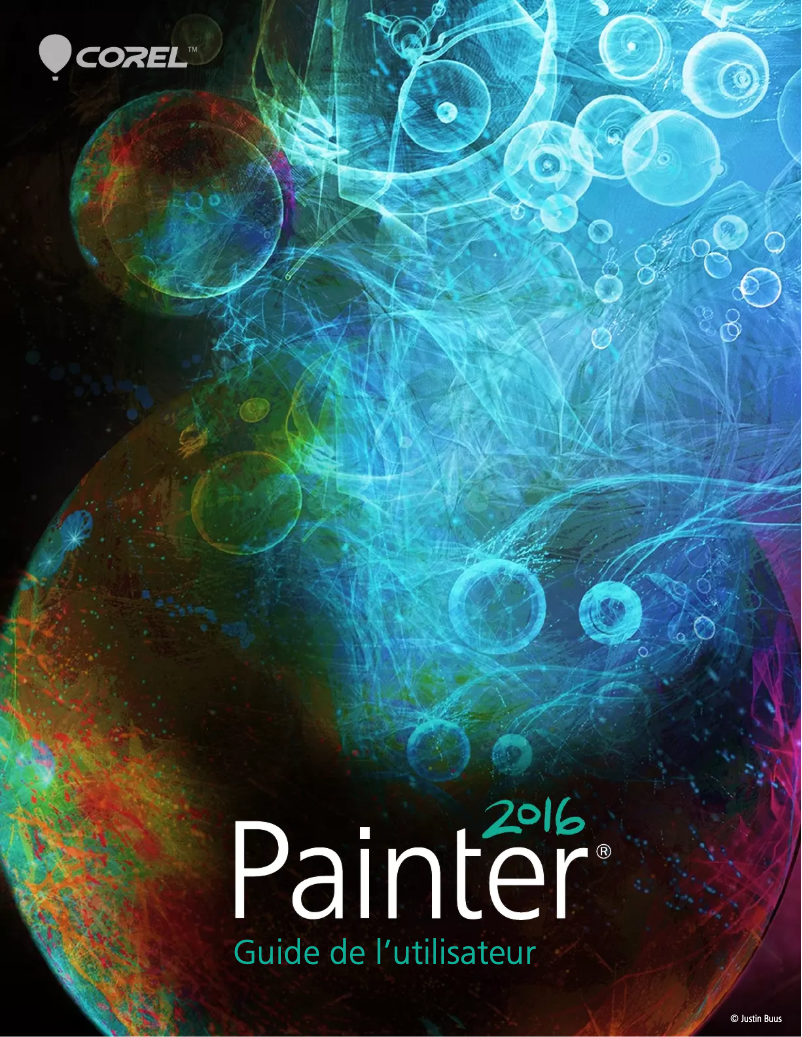 Page 1 de la notice Manuel utilisateur Corel Painter 2016 Education Edition