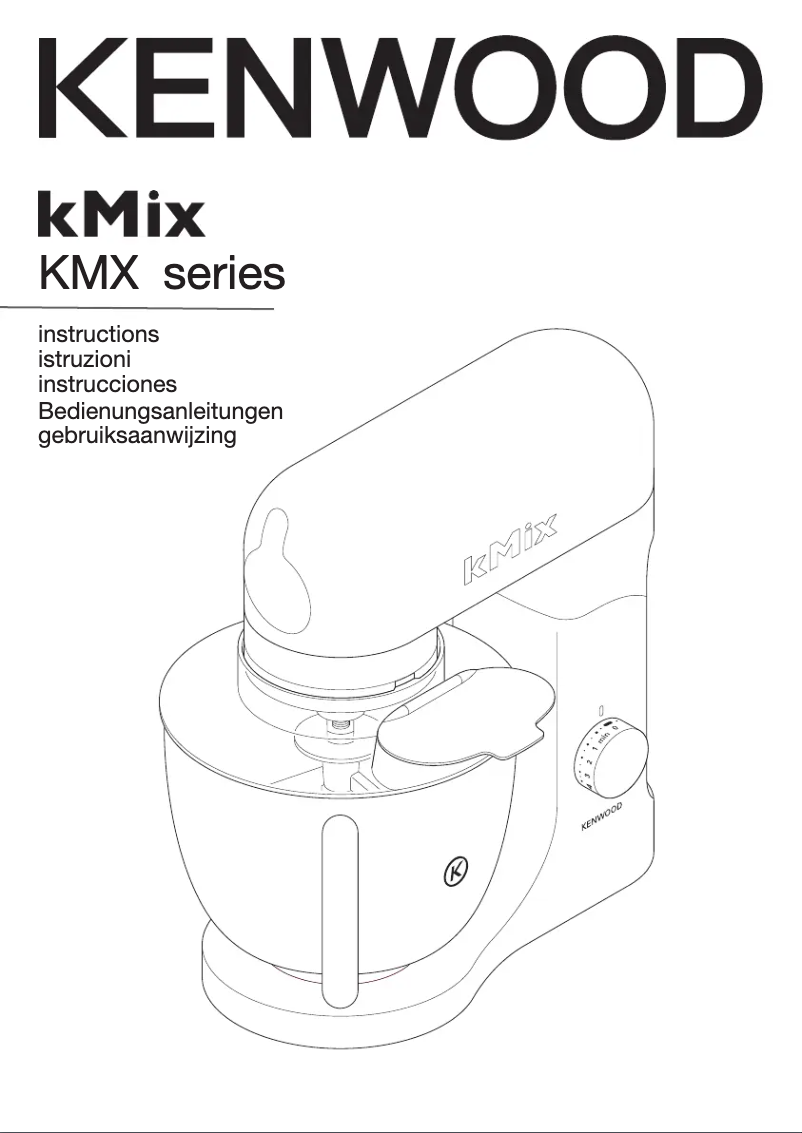 Page 1 de la notice Manuel utilisateur Kenwood KMIX51