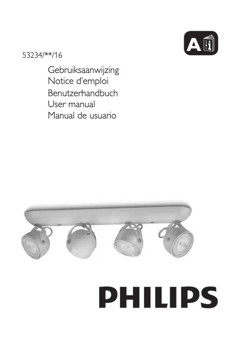 Página 1 del manual Manual de usuario Philips myLiving 53234/31/16