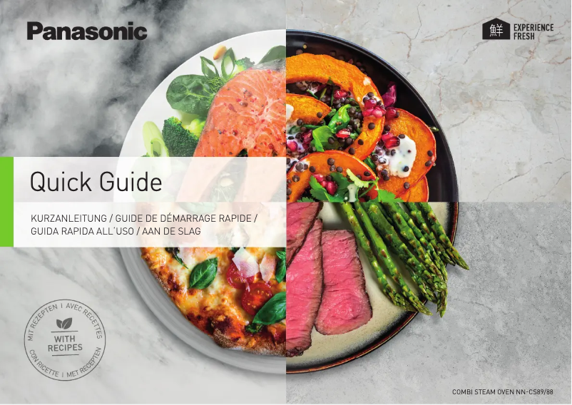 Página 1 del manual Manual de usuario Panasonic NN-CS89