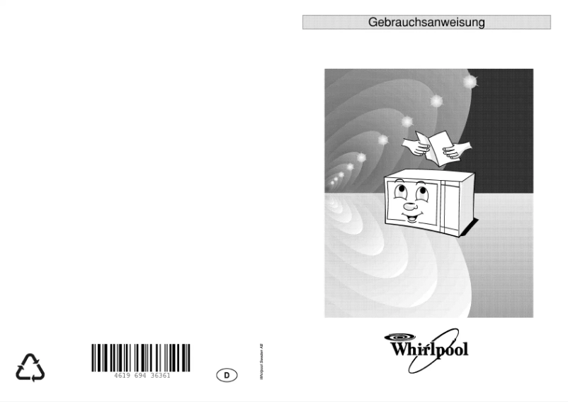 Página 1 del manual Manual de usuario Whirlpool MT 744/2