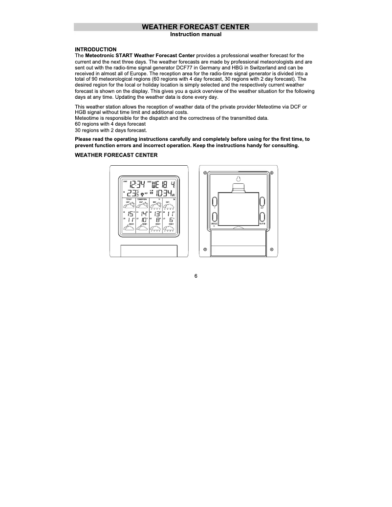 Página 1 del manual Manual de usuario TFA 35.1080