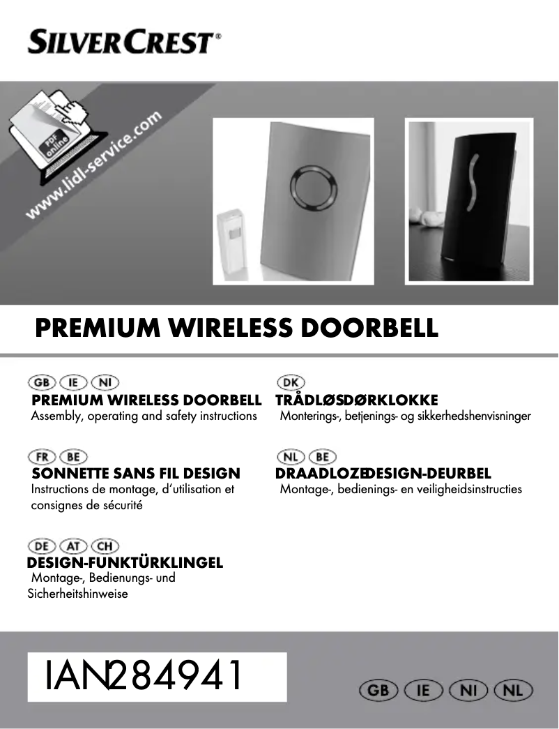 Página 1 del manual Manual de usuario SilverCrest HG00783A