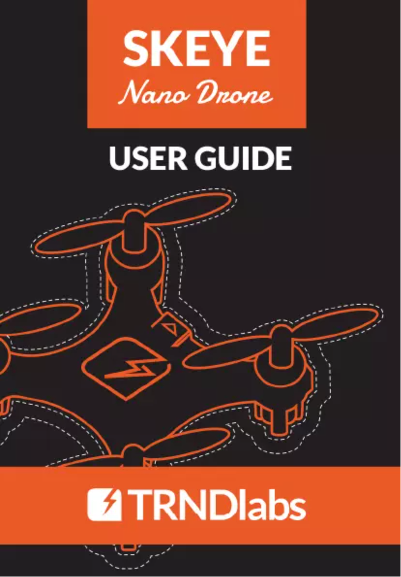 Page 1 de la notice Manuel utilisateur Skeye Nano Drone