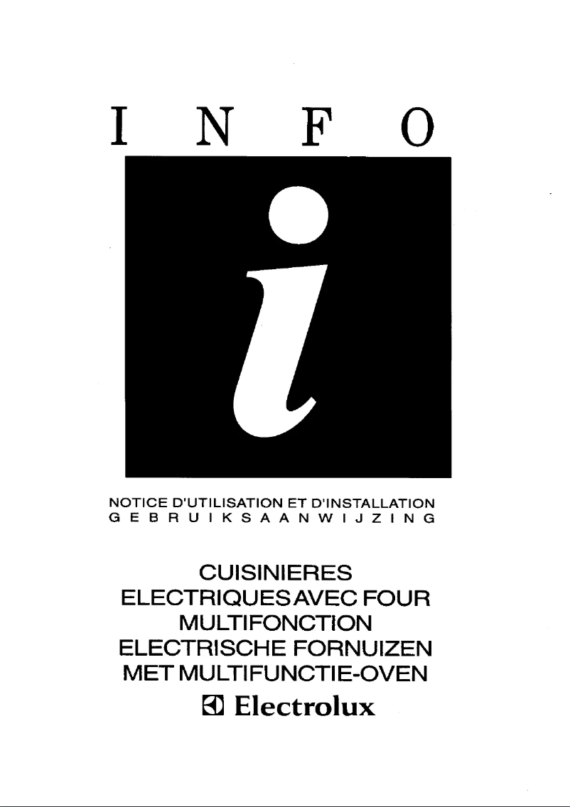 Página 1 del manual Manual de usuario Electrolux EK 6488