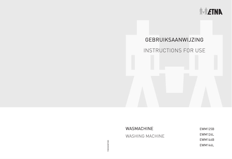 Page 1 de la notice Manuel utilisateur Etna EWM126L