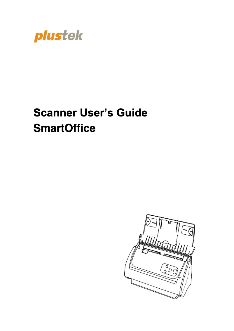 Page 1 de la notice Manuel utilisateur Plustek SmartOffice PS506U