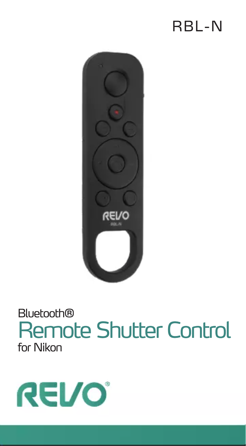 Page 1 de la notice Manuel utilisateur REVO RBL-N
