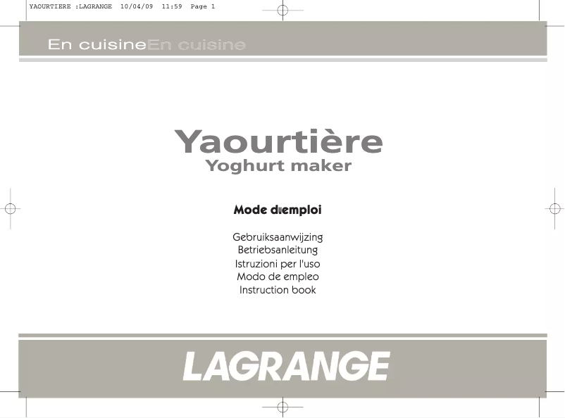 Page 1 de la notice Manuel utilisateur TTM LA-439101