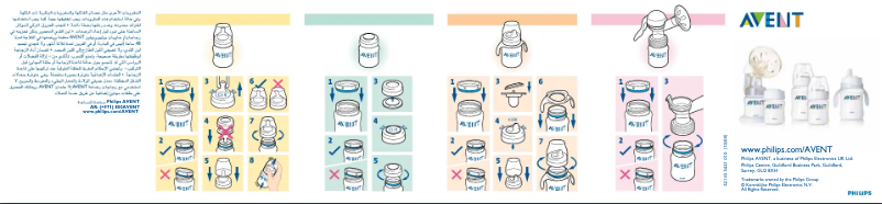 Page 1 of the manual User Manual Philips Avent SCF686