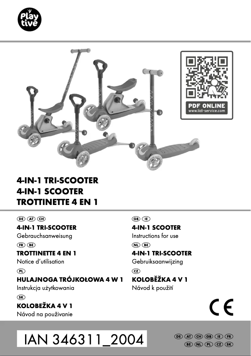 Página 1 del manual Manual de usuario Playtive IAN 346311