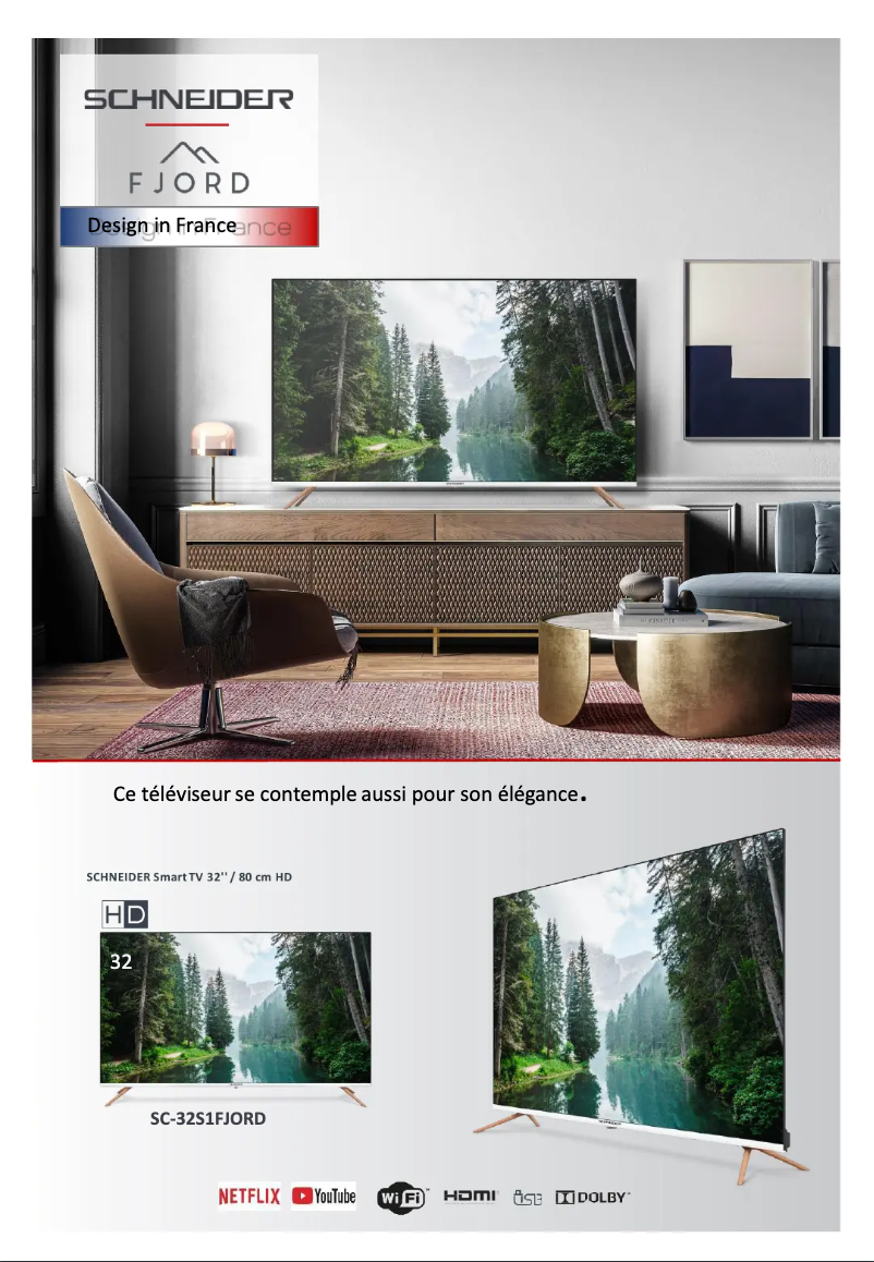 Página 1 del manual Ficha técnica Schneider SC-32S1FJORD