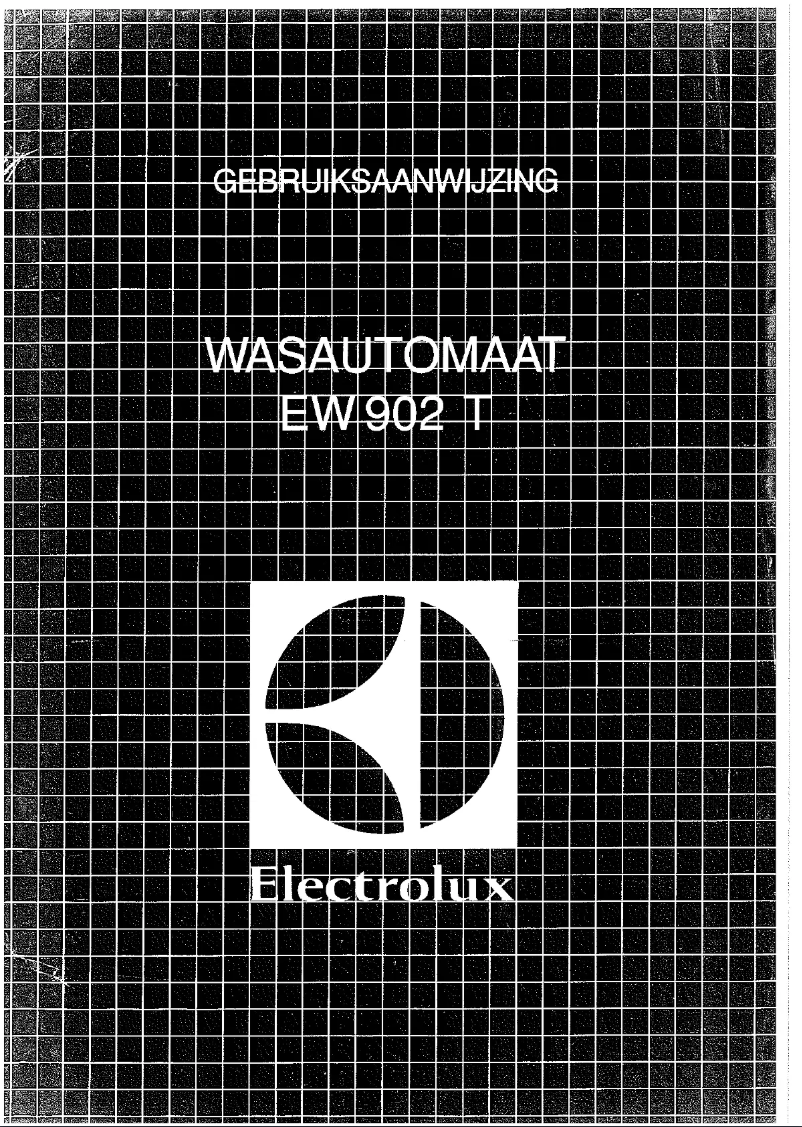 Página 1 del manual Manual de usuario Electrolux EW902T