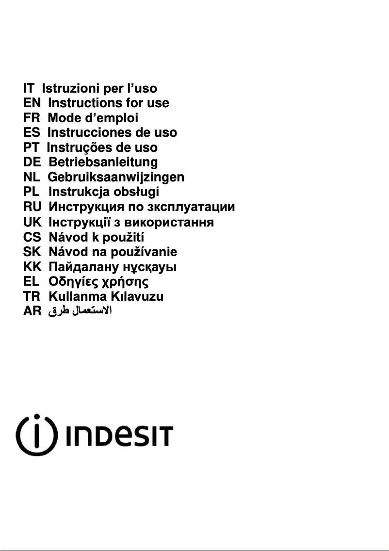 Page n°1 - Label énergétique Indesit IHGC 6.5 LM X