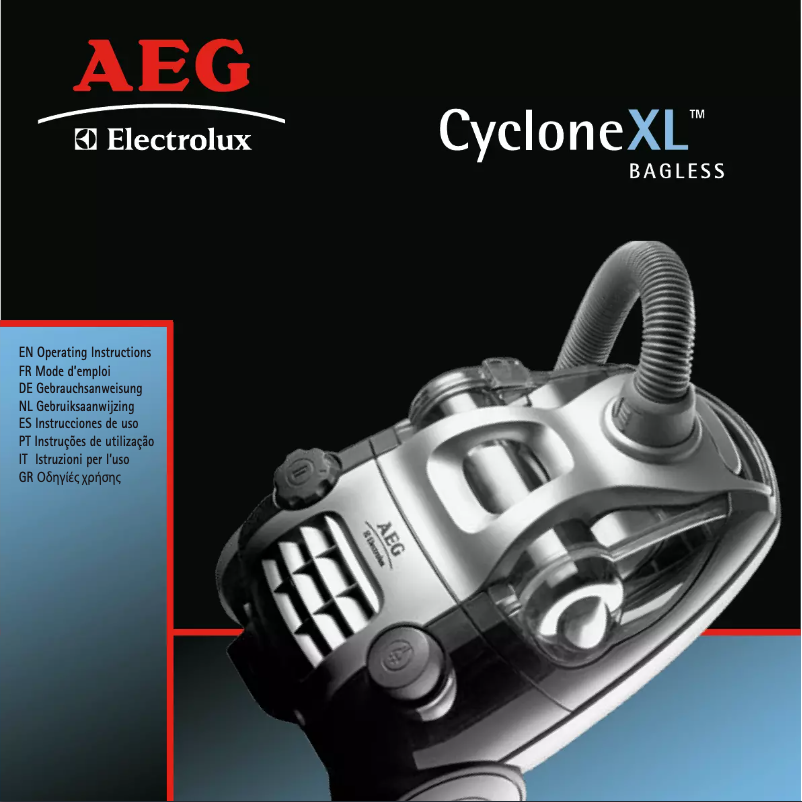 Página 1 del manual Manual de usuario AEG Cyclone XL AAM6101