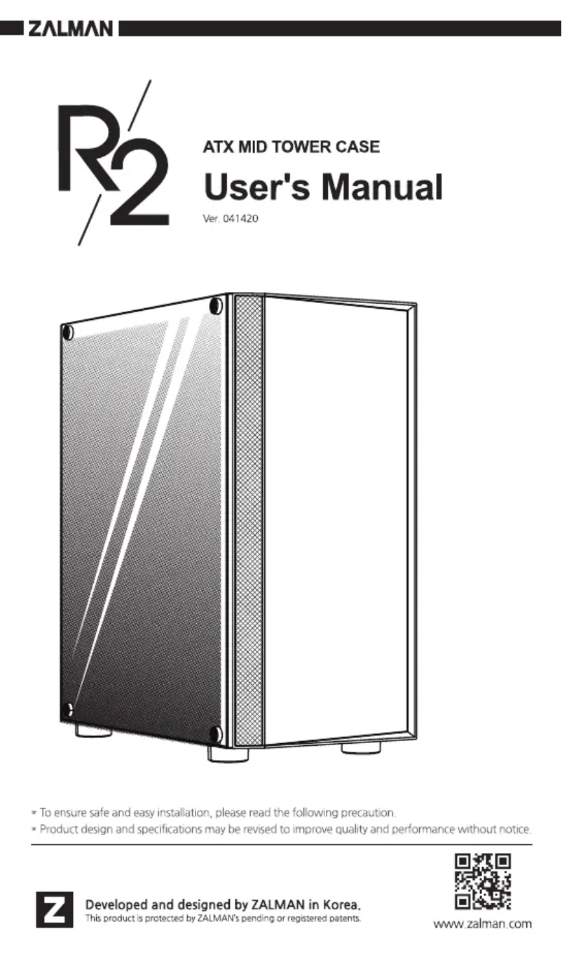 Página 1 del manual Manual de usuario Zalman R2