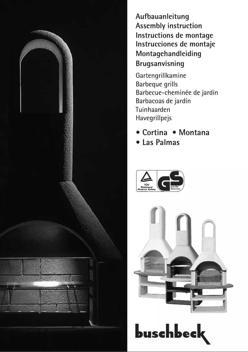 Page 1 de la notice Manuel utilisateur Buschbeck Montana