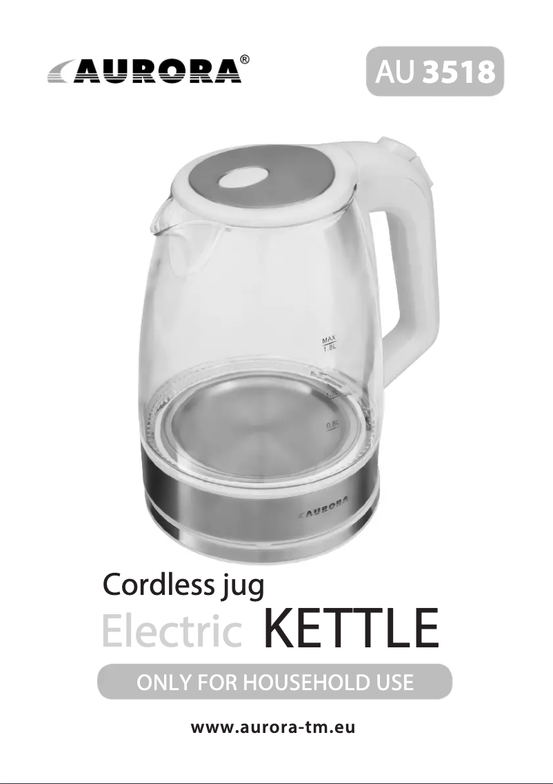 Page 1 de la notice Manuel utilisateur Aurora AU 3518
