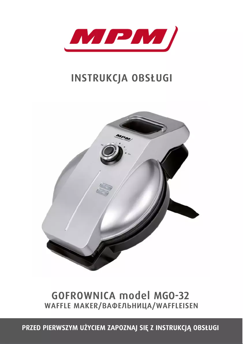 Página 1 del manual Manual de usuario MPM MGO-32