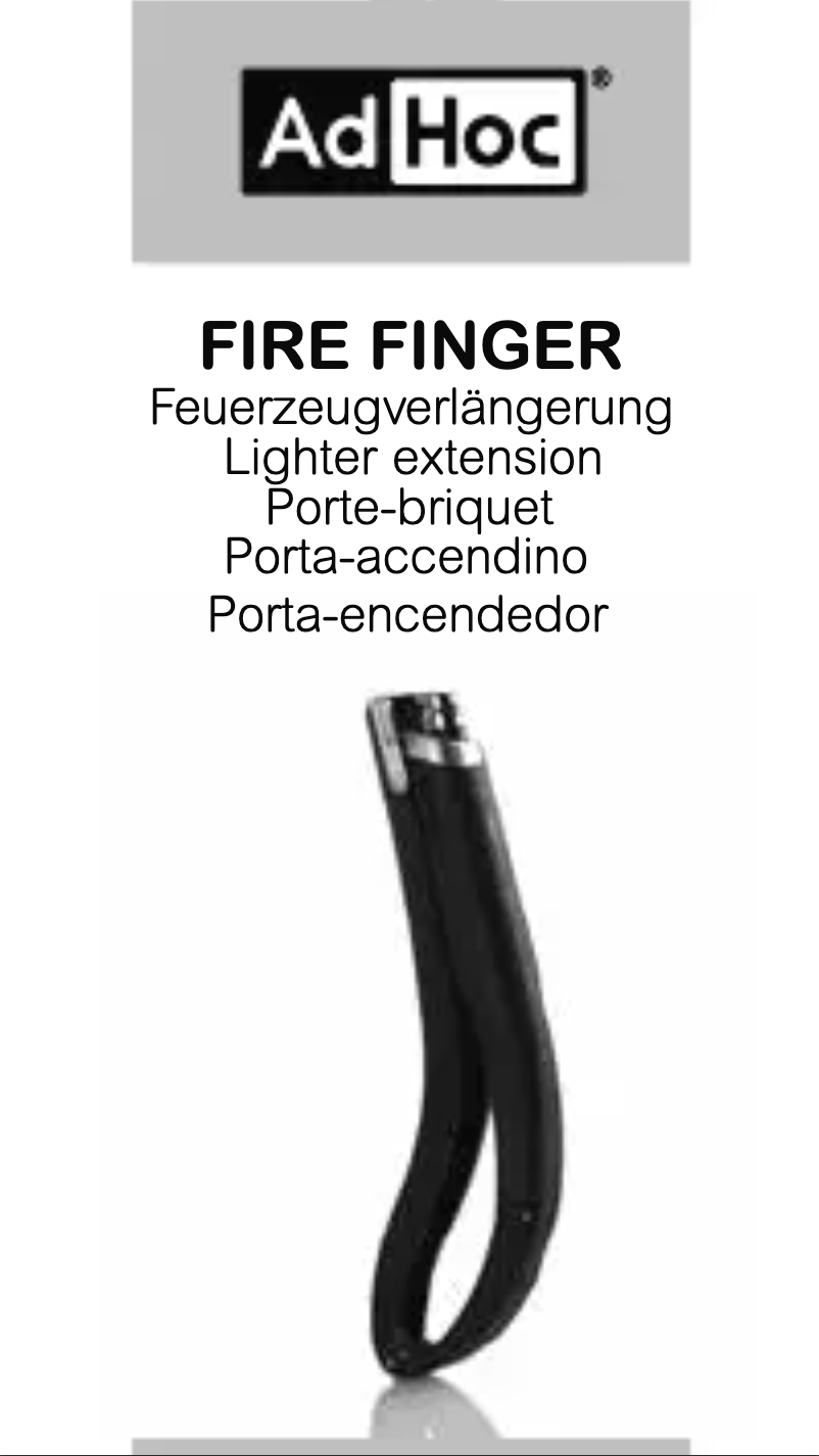 Page 1 de la notice Manuel utilisateur AdHoc FZ21