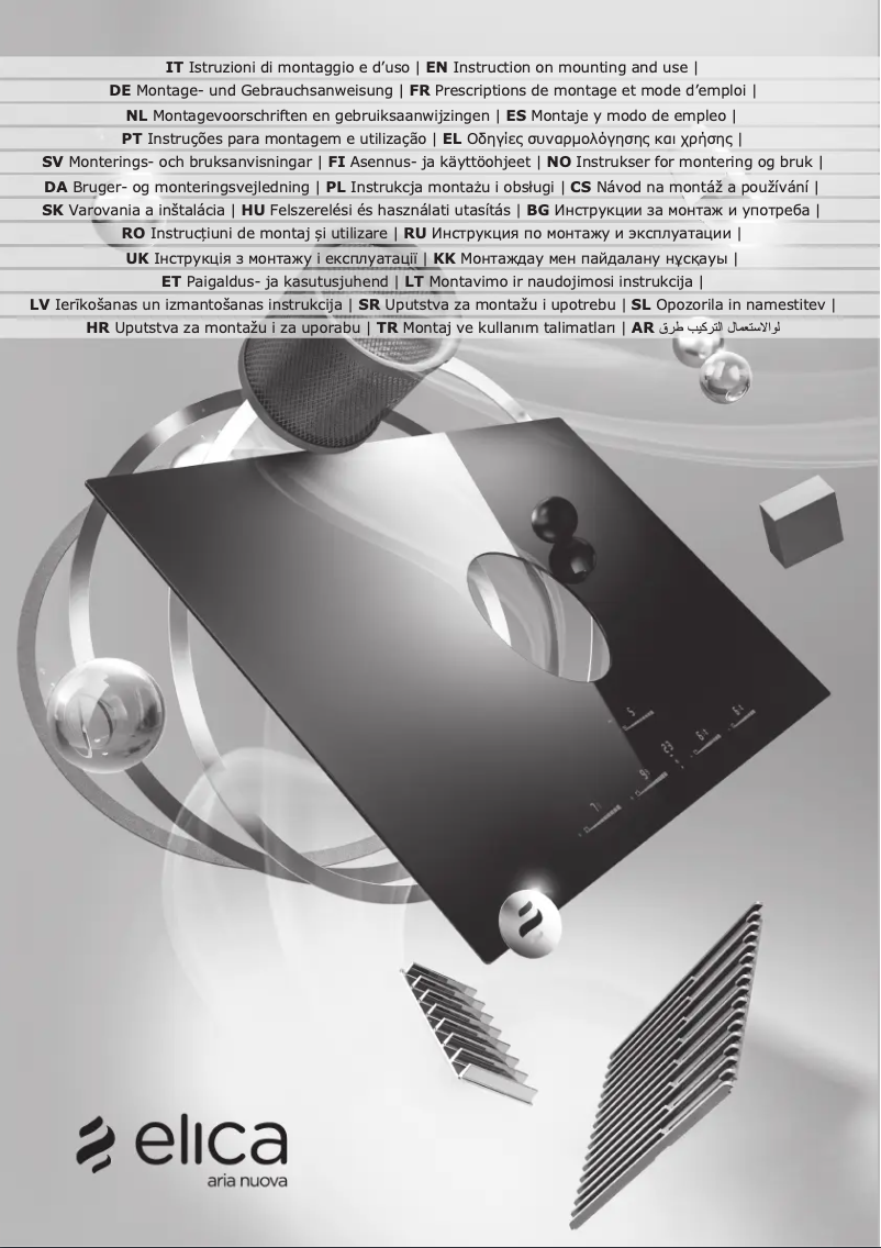 Página 1 del manual Manual de usuario Elica NIKOLATESLA FIT 3Z PRF0184551