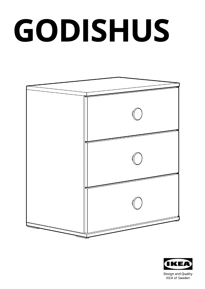 Page 1 de la notice Manuel utilisateur Ikea GODISHUS 804.334.86