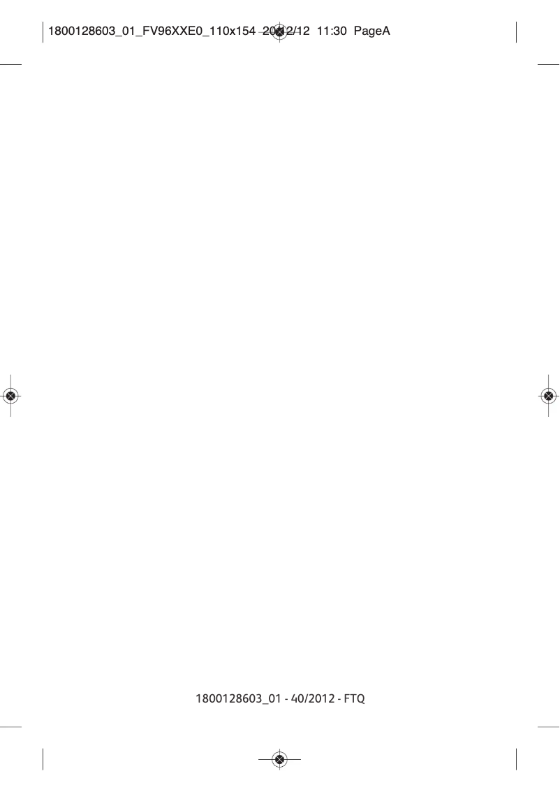 Página 1 del manual Manual de usuario Tefal Ultimate Anti-Calc FV9630