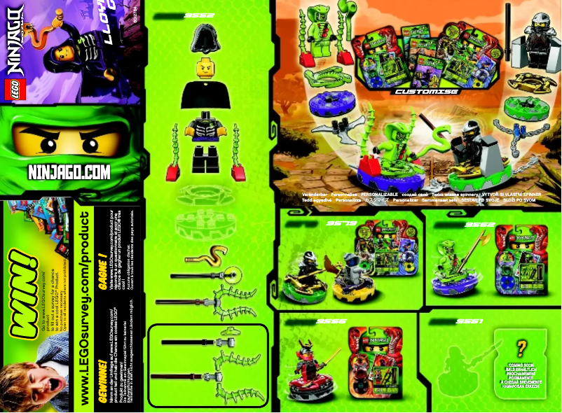Page 1 of the manual User Manual Lego Lloyd Garmadon