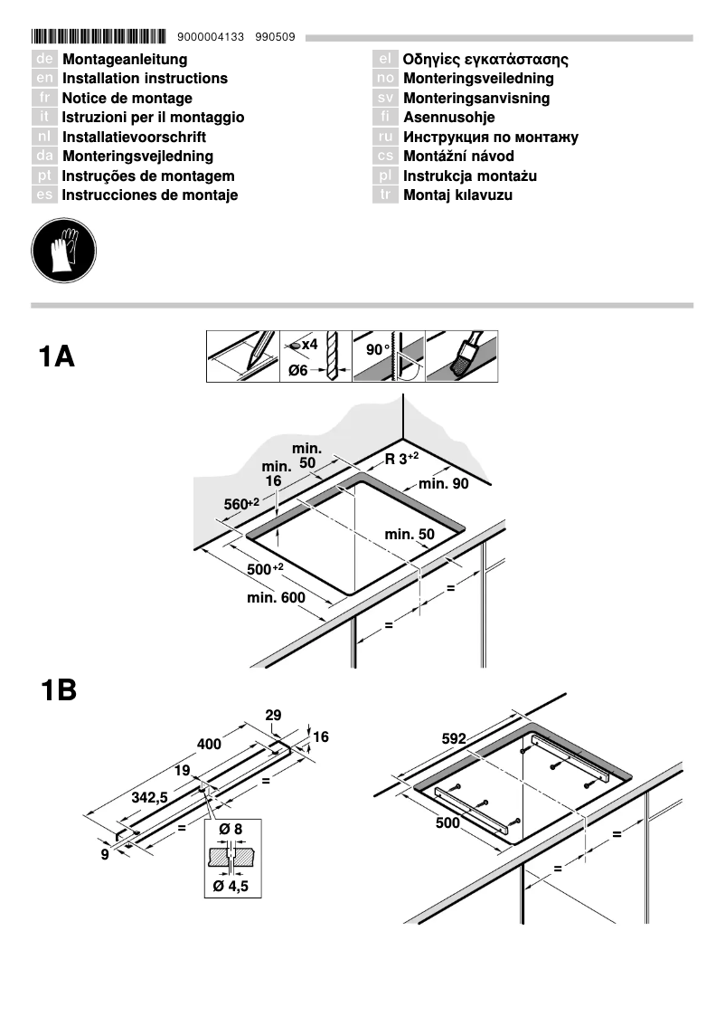 Page 1 de la notice Manuel utilisateur Neff T17TT76N0