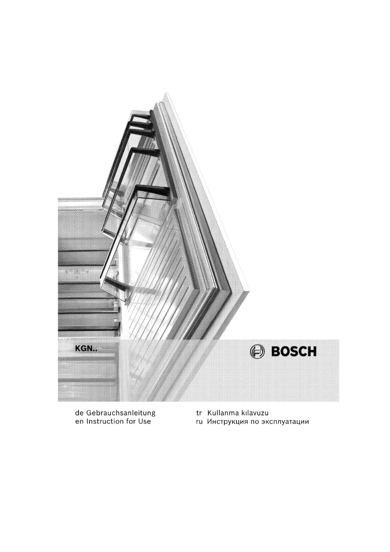 Page 1 of the manual User Manual Bosch KGN57PW24N