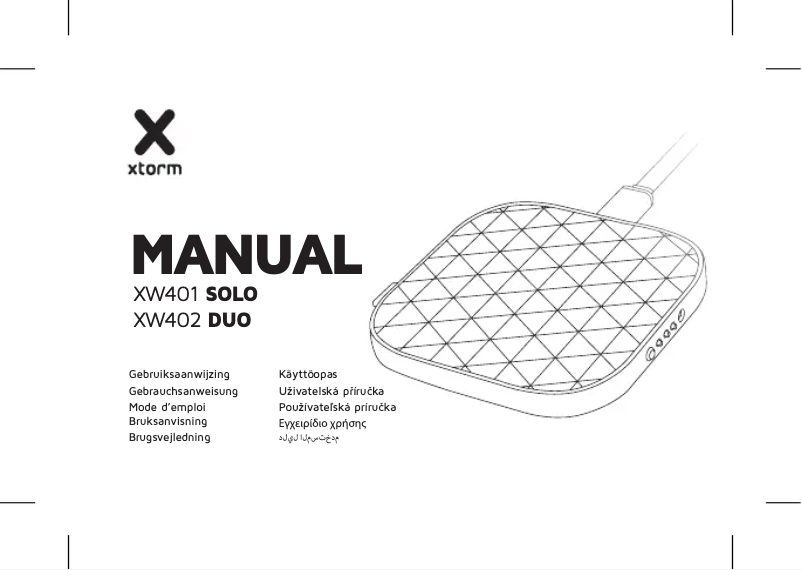 Page 1 of the manual User Manual Xtorm XW401