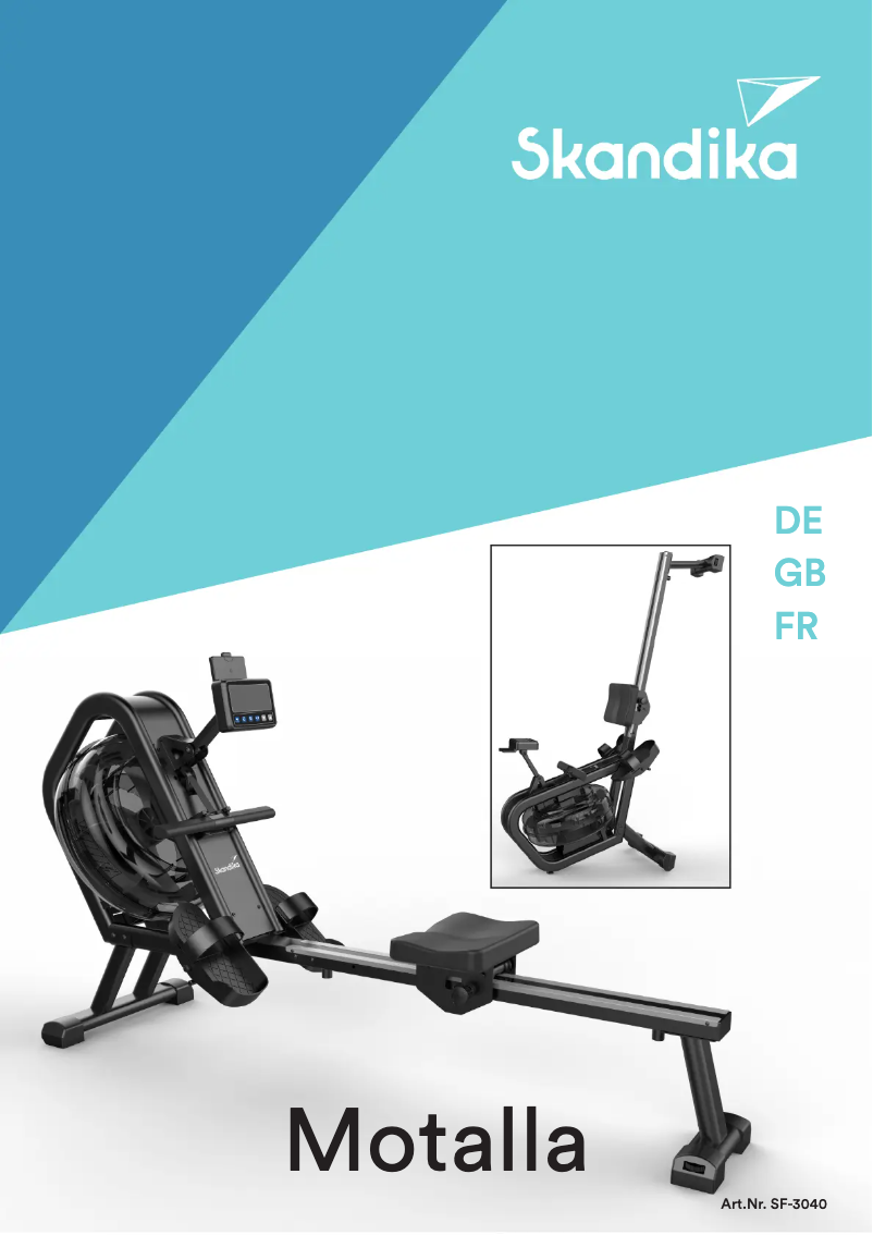 Page 1 de la notice Manuel utilisateur Skandika Motalla