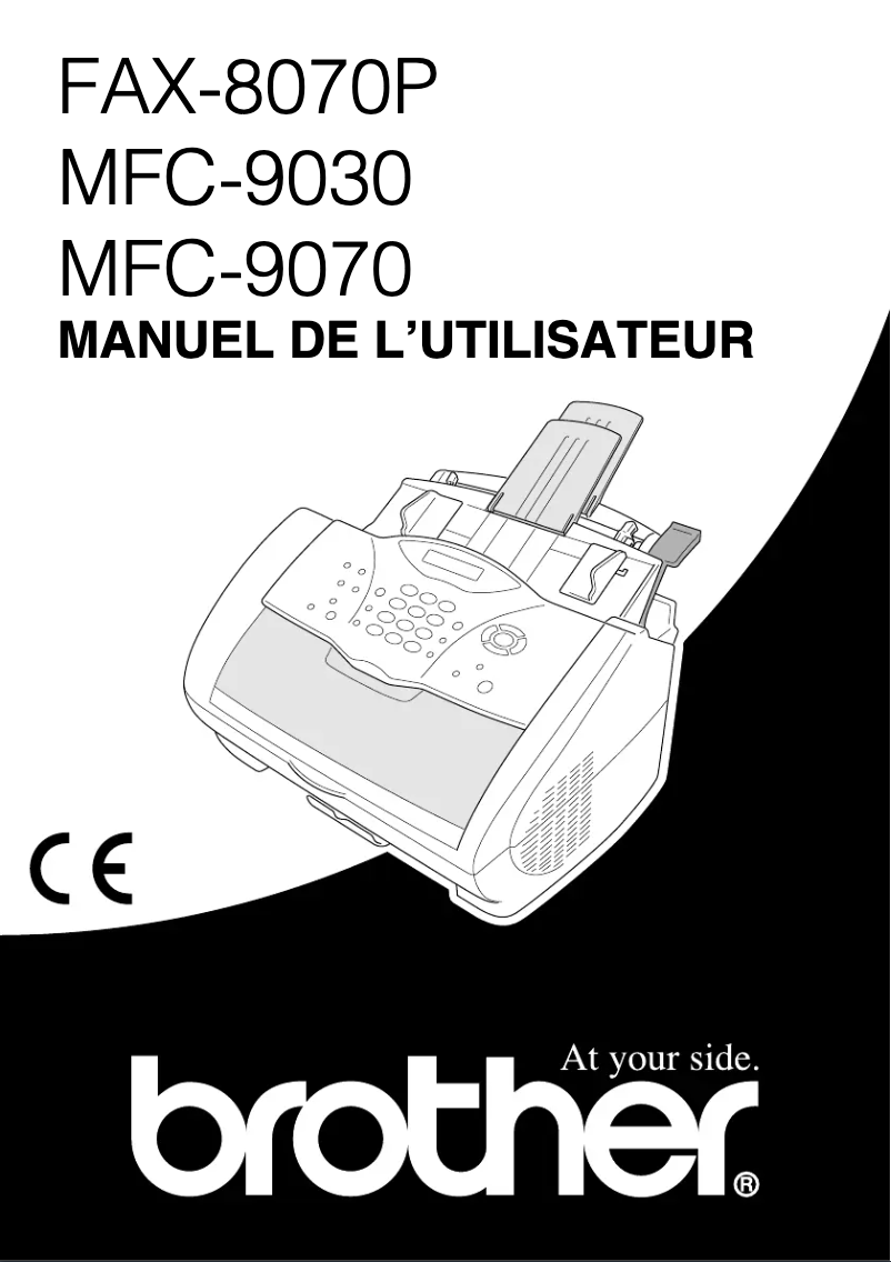 Page 1 de la notice Manuel utilisateur Brother MFC-9070