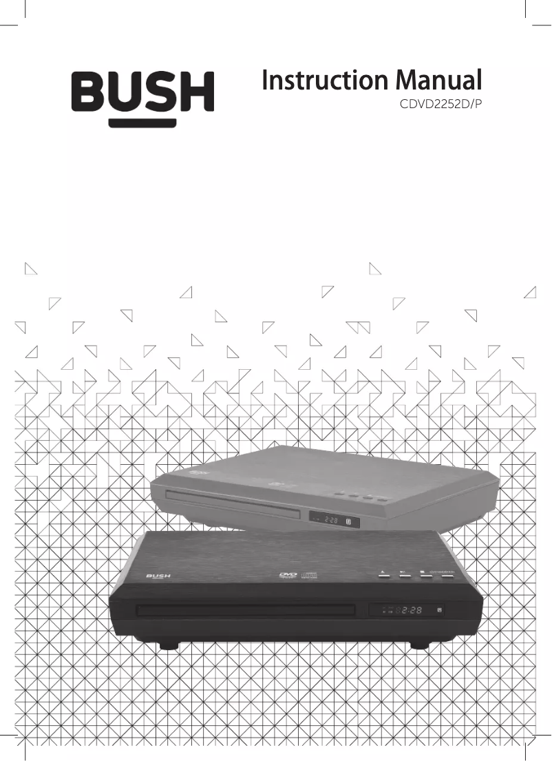 Página 1 del manual Manual de usuario Bush CDVD2252D