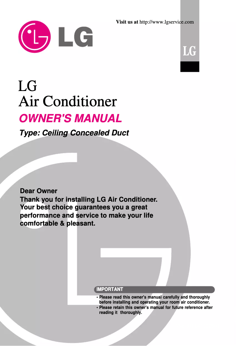 Página 1 del manual Manual de usuario LG B36AWYUE62