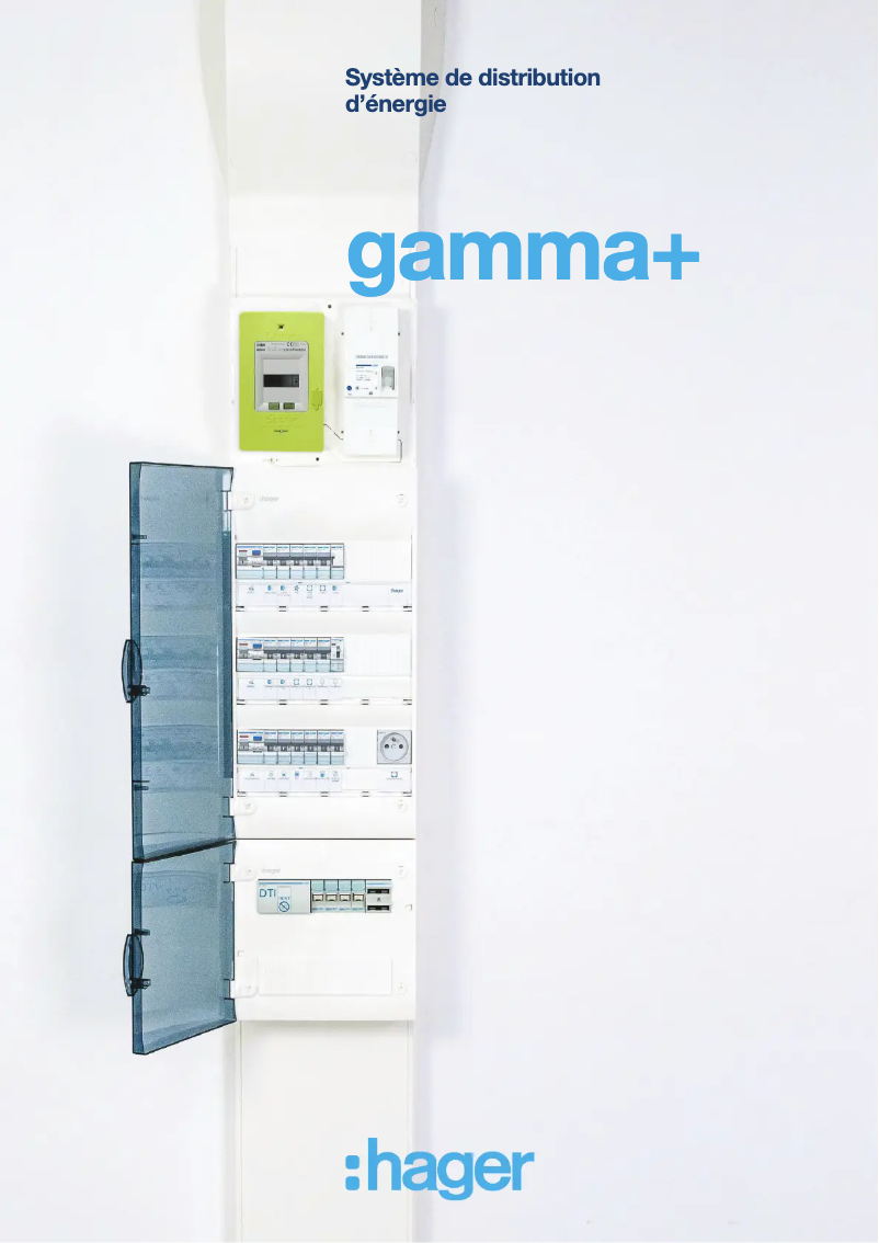 Page 1 de la notice Brochure Hager JB253N