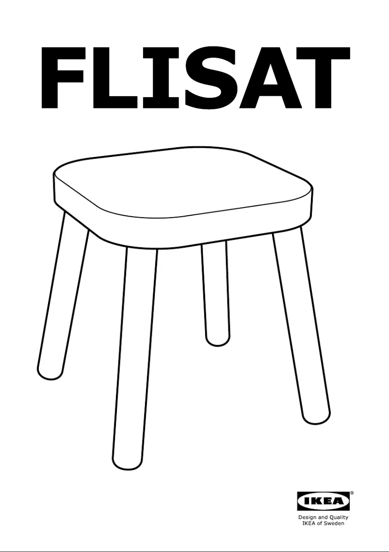 Page 1 de la notice Manuel utilisateur Ikea FLISAT 002.967.80