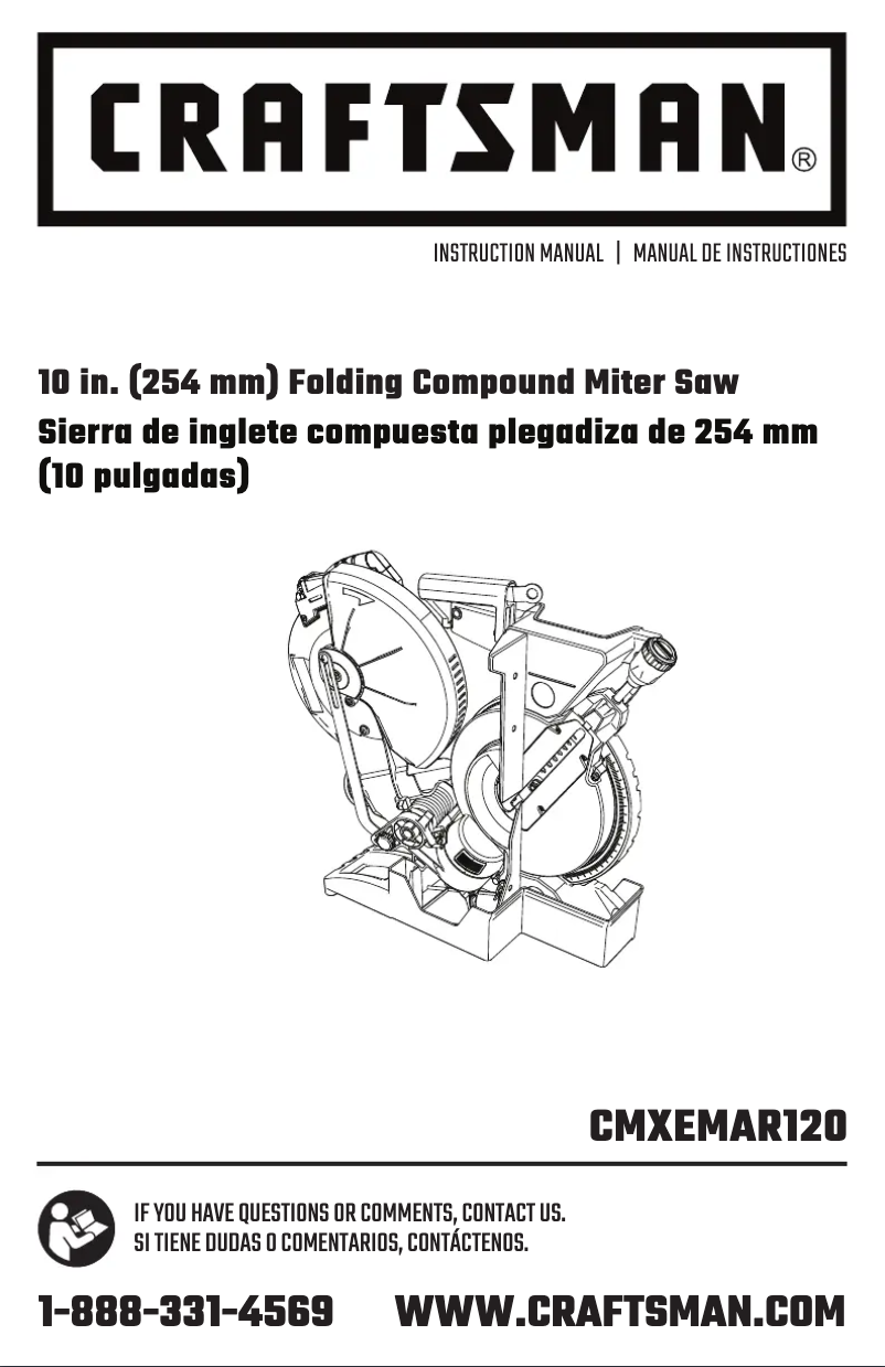 Page 1 de la notice Manuel utilisateur Craftsman CMXEMAX69434501