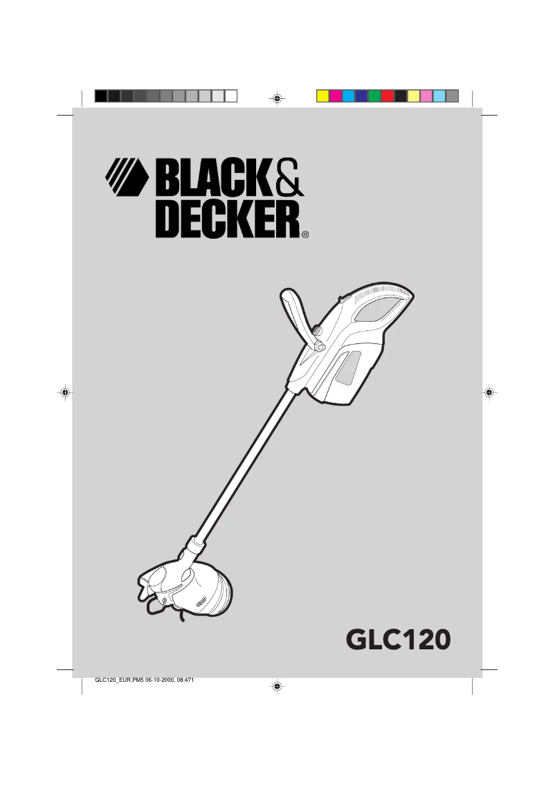 Page 1 de la notice Manuel utilisateur Black & Decker GLC120