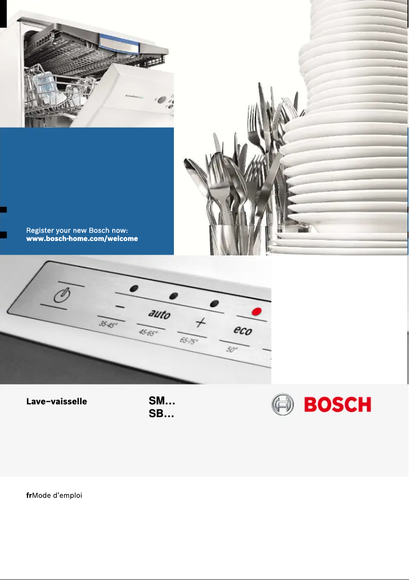 Page 1 de la notice Manuel utilisateur Bosch SMI40M32EU