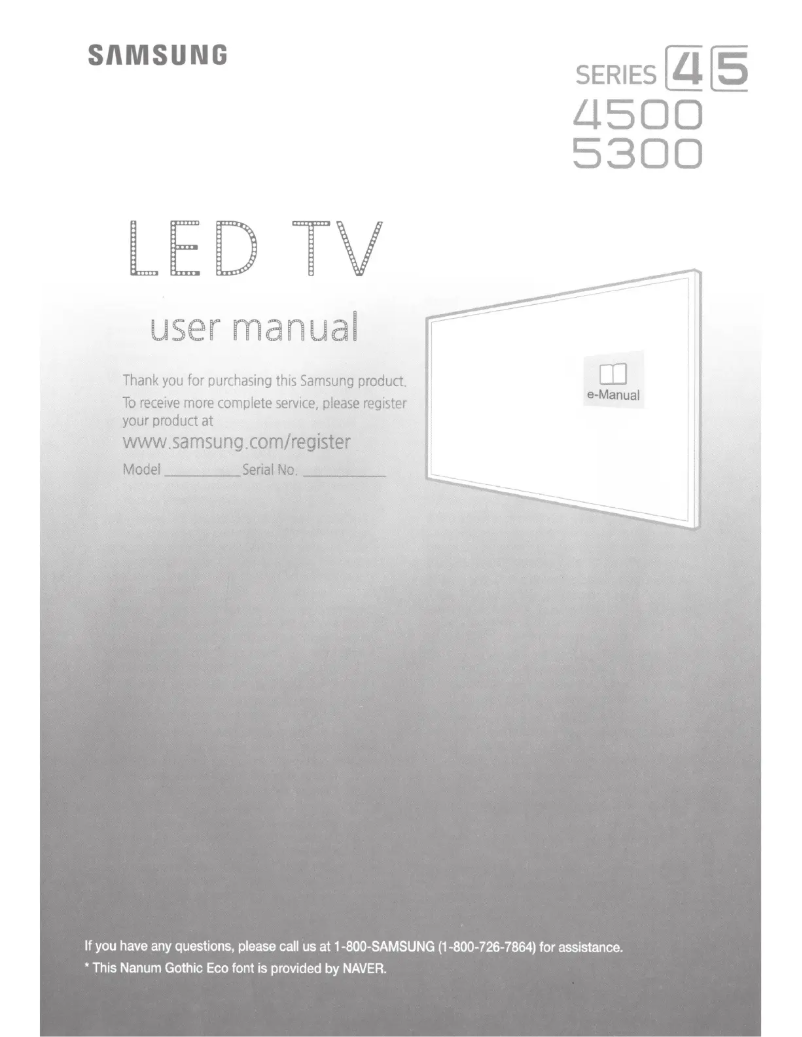 Página 1 del manual Manual de instrucciones Samsung UN32N5300