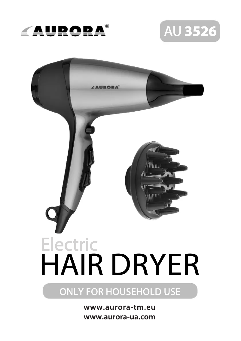 Page 1 de la notice Manuel utilisateur Aurora AU 3526