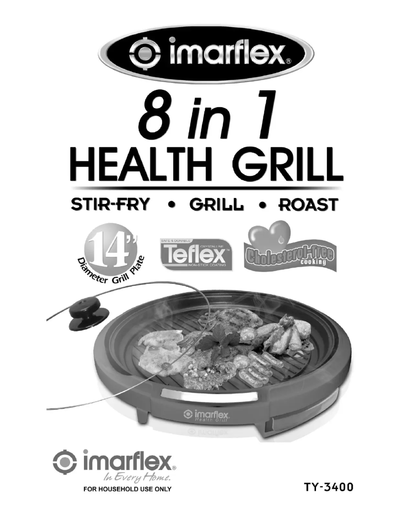 Page 1 de la notice Manuel utilisateur Imarflex TY-3400