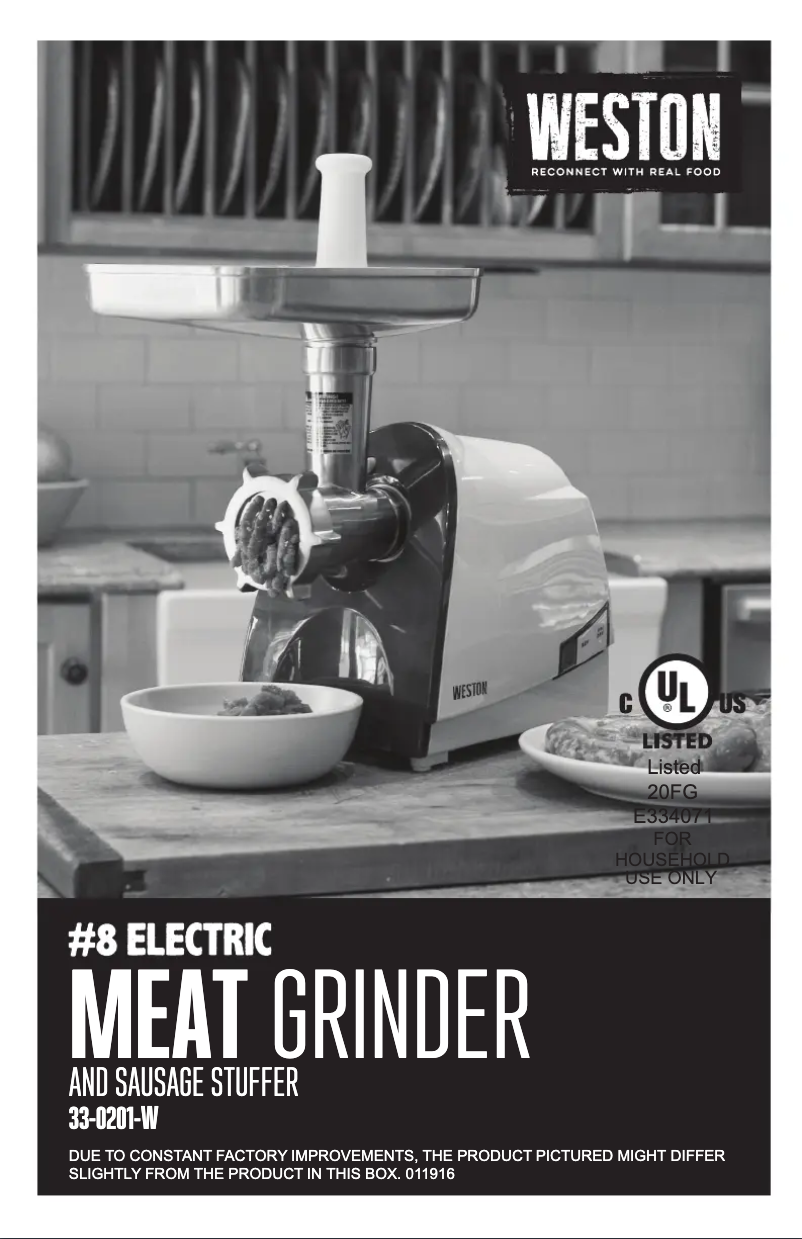 Page 1 de la notice Manuel utilisateur Weston 33-0201-W