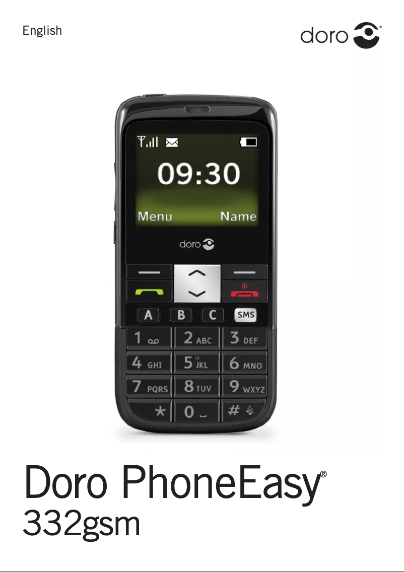 Página 1 del manual Manual de usuario Doro PhoneEasy 332